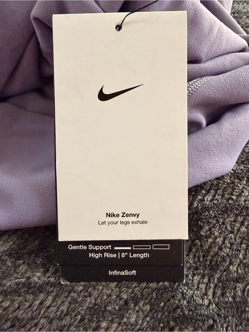 Nike High-Waist Lavender Women’s Bike Shorts